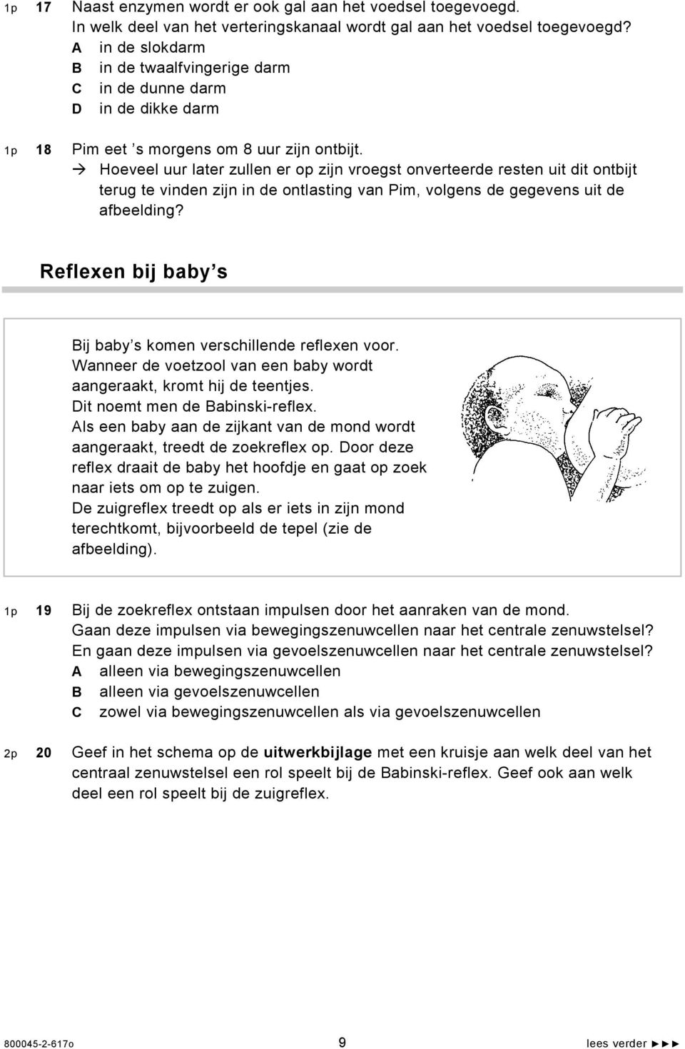 Hoeveel uur later zullen er op zijn vroegst onverteerde resten uit dit ontbijt terug te vinden zijn in de ontlasting van Pim, volgens de gegevens uit de afbeelding?