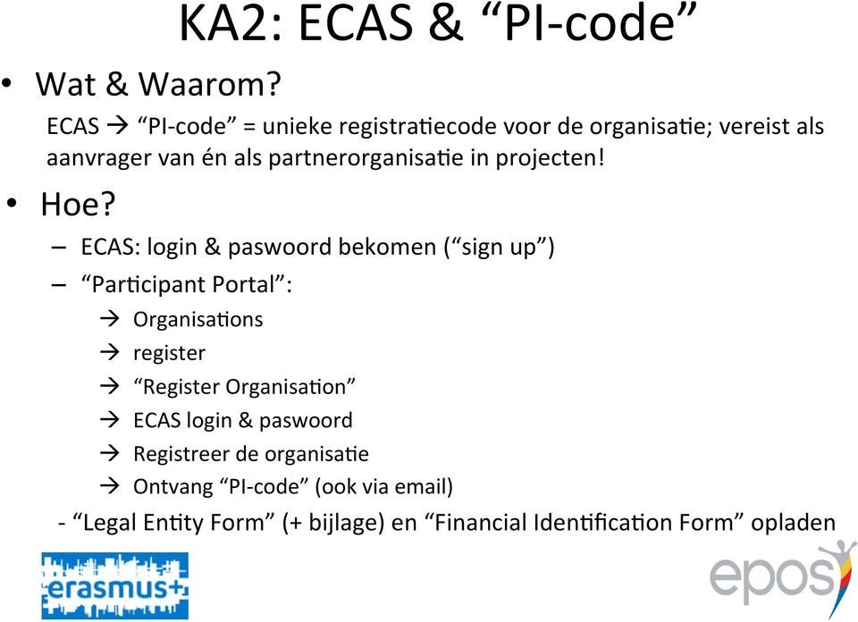 partnerorganisa7e in projecten! Hoe?