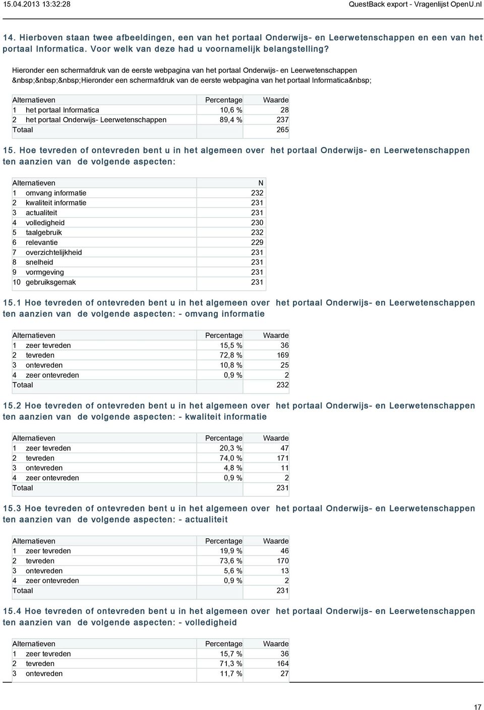 Hieronder een schermafdruk van de eerste webpagina van het portaal Onderwijs- en Leerwetenschappen Hieronder een schermafdruk van de eerste webpagina van het portaal Informatica 1 het portaal