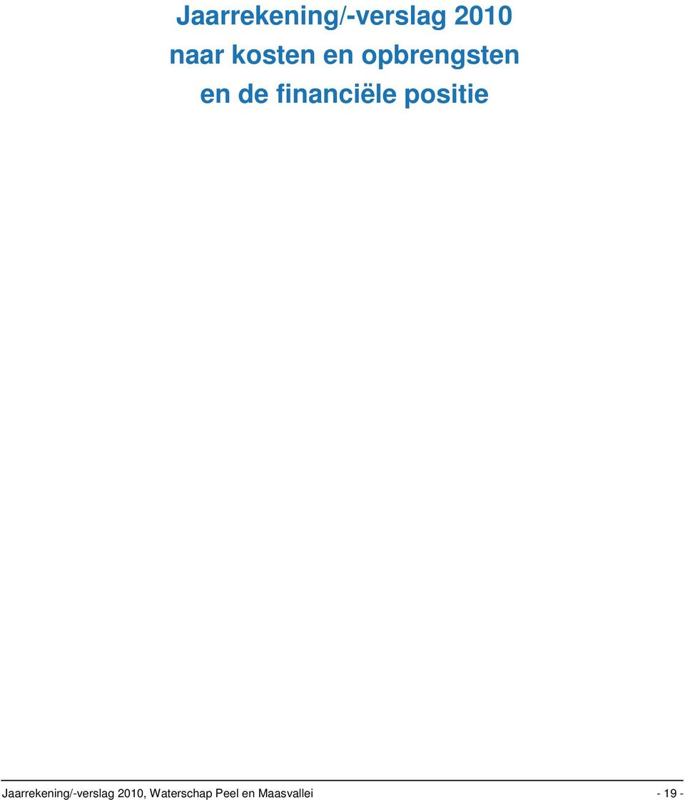 financiële positie