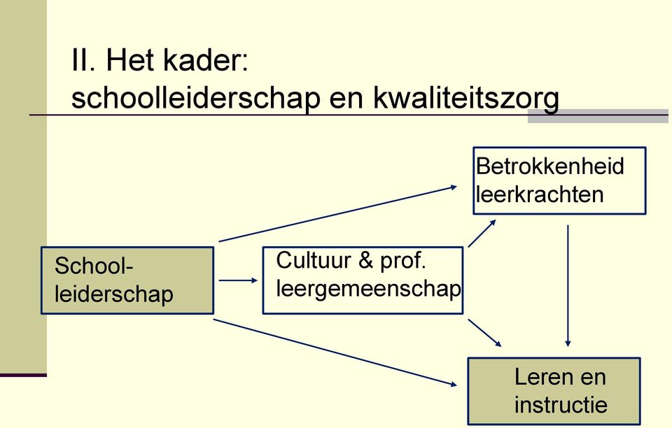 leerkrachten Schoolleiderschap