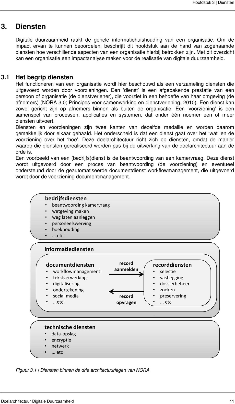 Met dit overzicht kan een organisatie een impactanalyse maken voor de realisatie van digitale duurzaamheid. 3.