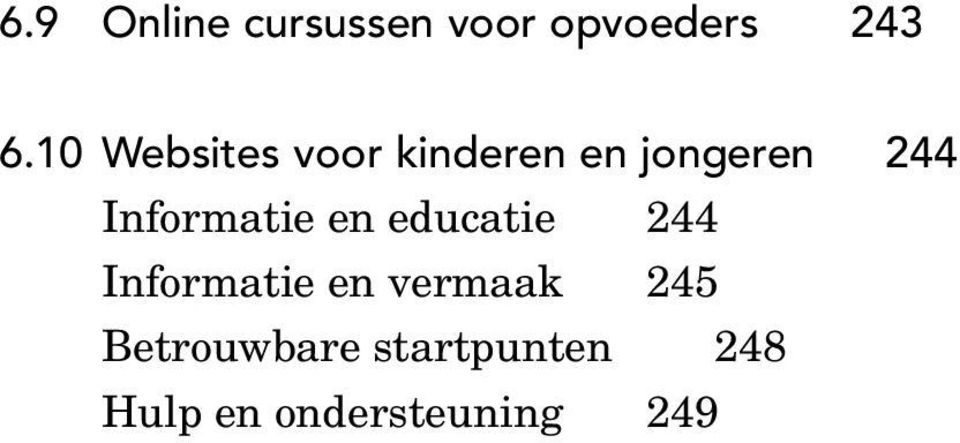 Informatie en educatie 244 Informatie en