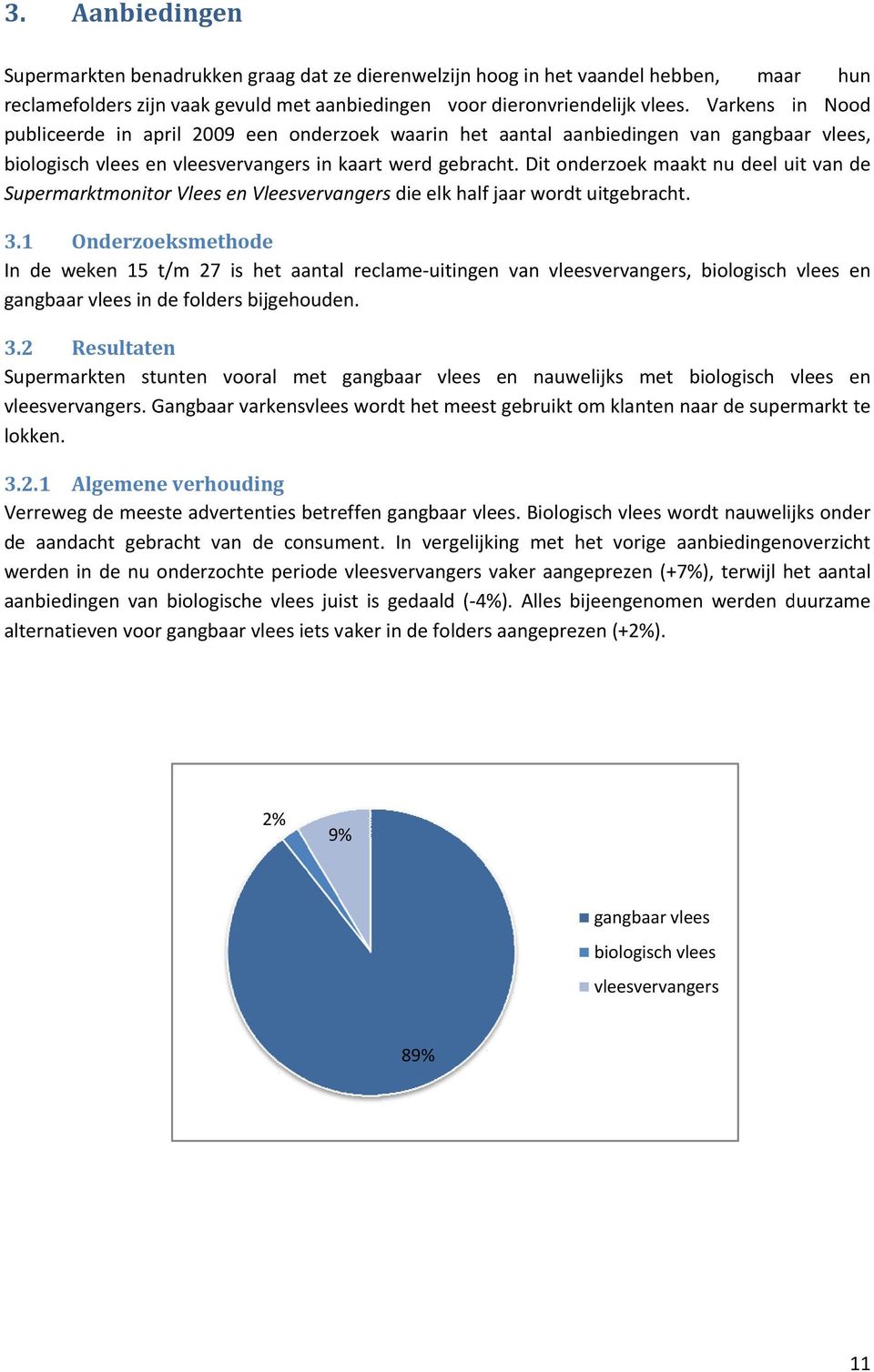 Dit onderzoek maakt nu deel uit van de Supermarktmonitor Vlees en Vleesvervangers die elk half jaar wordt uitgebracht. 3.