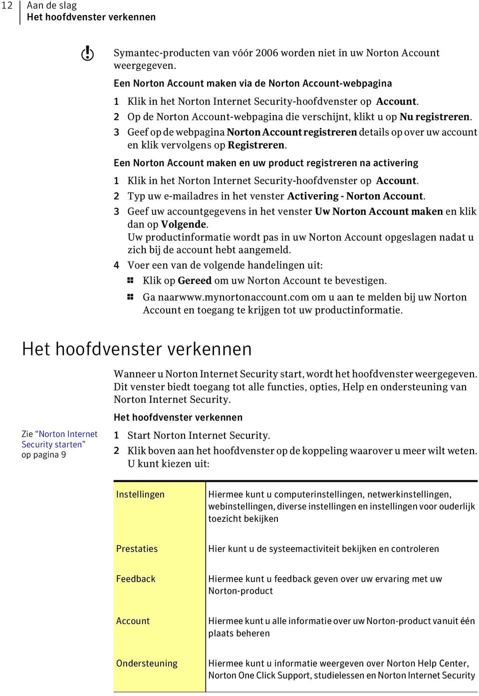 3 Geef op de webpagina NortonAccountregistreren details op over uw account en klik vervolgens op Registreren.