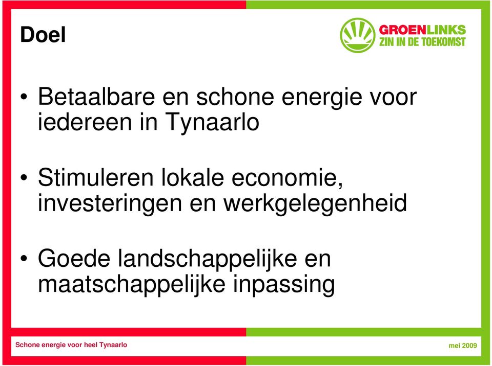 economie, investeringen en werkgelegenheid