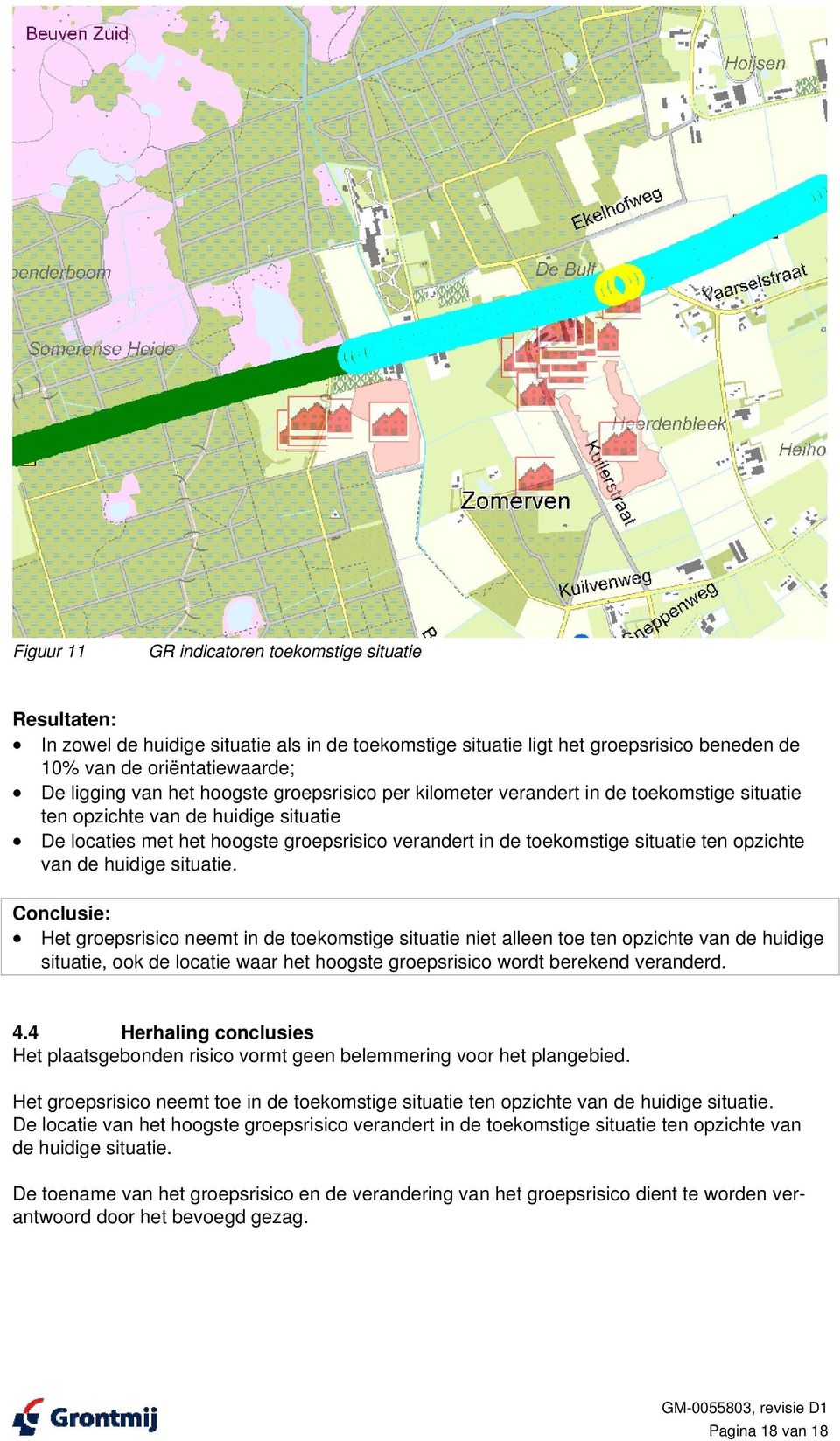 van de huidige situatie.