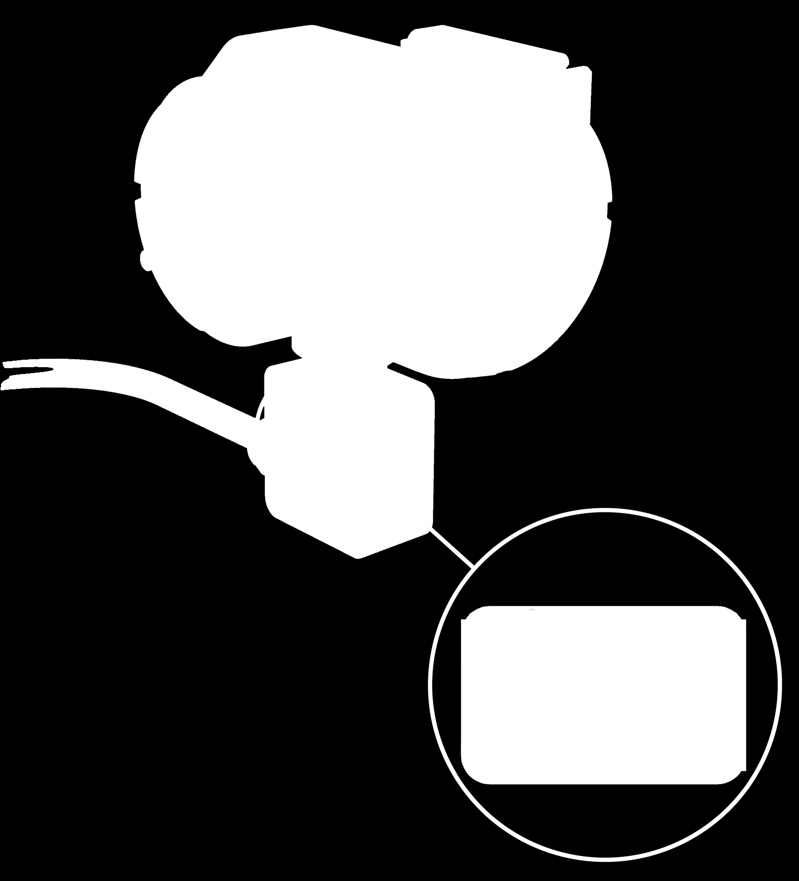 fb. 1-5: edradingsaansluitingen 9-aderige kabel transmitter-sensor N.. Sluit de 4 aarddraden in de 9-aderige kabel aan op de aardschroef in de aansluitdoos. 1.7 De metercomponenten aarden ij 4- of 9-aderige installaties op afstand worden de transmitter en de sensor afzonderlijk geaard.