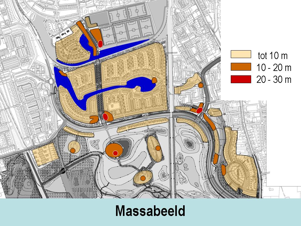 - 10 - op enkele markante locaties langs de groen- en waterstructuur.