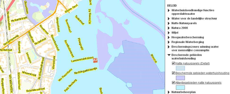 memonummer: 264011-water betreft: (Concept) Waterparagraaf Figuur 2: Locatie natuur, zoals aangeduid in de watertoetskaart van Waterschap de Dommel (rode kader