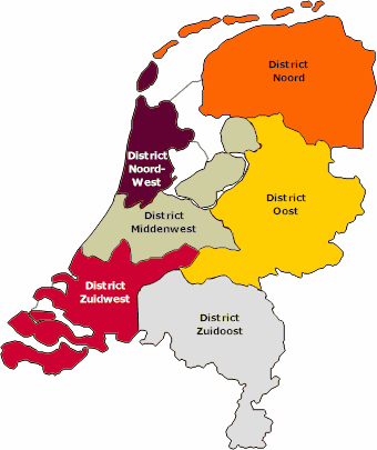 7. Regionale verdeling bedrijven en werknemers De belangrijkste regio s voor het aantal bedrijven in de meubelindustrie en interieurbouw zijn, op basis van SSWM Arbeidsmarktonderzoek 2012, de