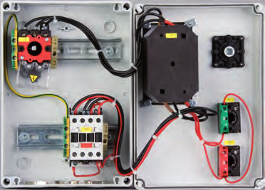 DIREKTSTARTER START-STOP Zur Steuerung und agneto-thermischen Schutz von otoren und Anschlussleitungen otorschutzschalter Imag 12xIn, Bis zu 6.3A Eigenfestigkeit bis zu 100kA im 400V Betrieb Ab 6.