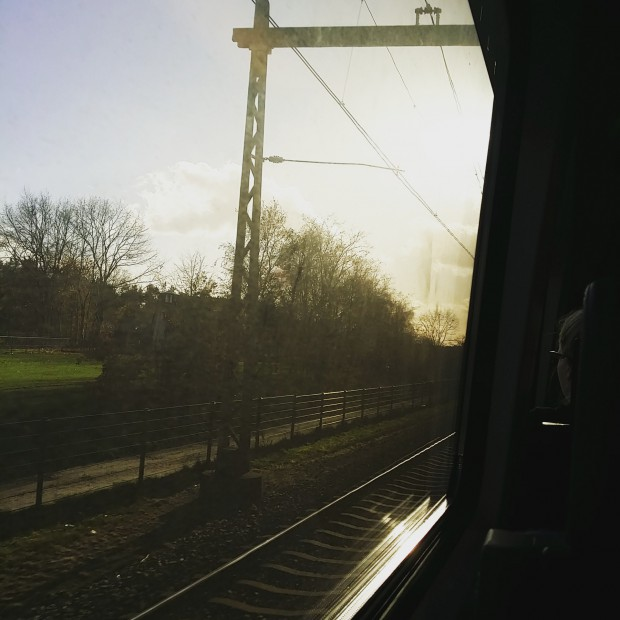 In de middag heb ik lange treinreis gemaakt. Van Groningen naar Heerlen.