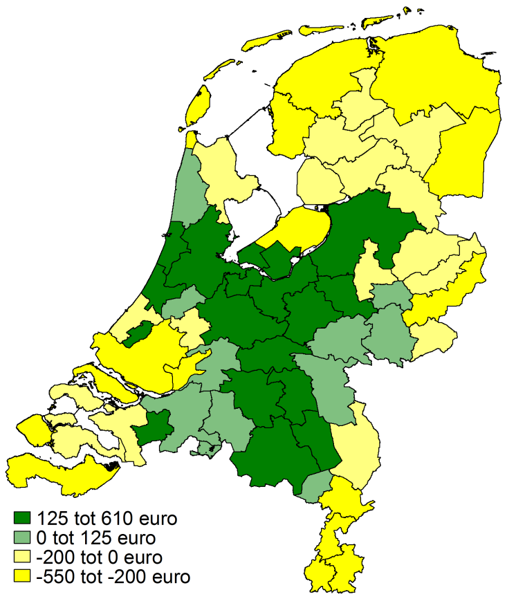 bewoners van sociale huurwoningen (ongeveer 40%). 105 De subsidie op wonen voor bewoners van private huurwoningen stellen we gelijk aan 0 euro.