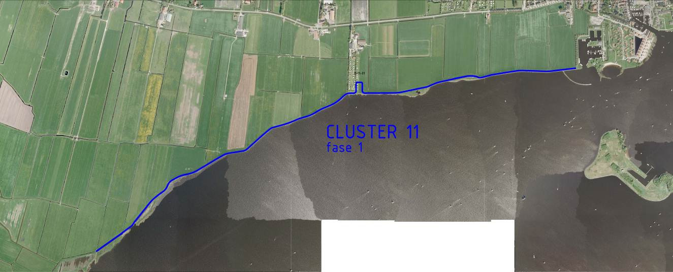 Wetterskip Fryslân streeft naar robuust ingerichte watersystemen, waarbij het aantal beheerobjecten, in dit geval inlaatduikers, wordt gereduceerd.