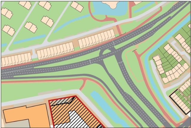 Oude Spoorbaan (t/m Dwarswatering) Driegatenbrug, Aansluiting Engelendaal: Huidige situatie