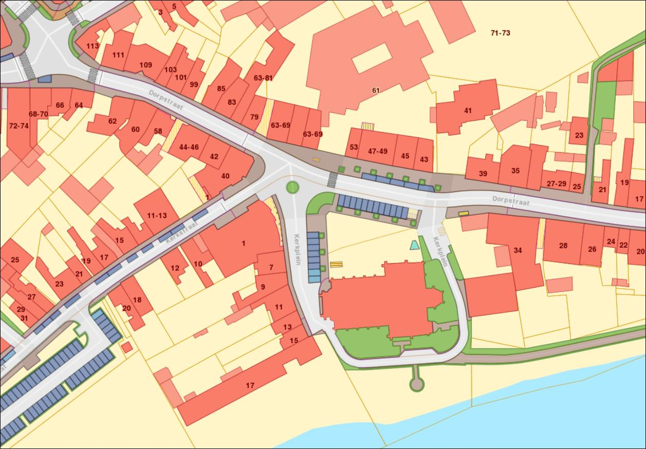 1 grootschalige kaart voor Vlaanderen GRB is voor