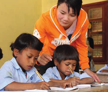 Kwaliteitsvol onderwijs Laos Kwaliteitsvol basisonderwijs in Oudomxay Elk kind heeft recht op kwaliteitsvol onderwijs, al is dit in het Noorden van Laos verre van evident.