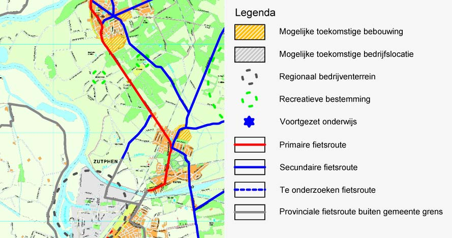 De ambities van de gemeente Lochem op het gebied van verkeer en vervoer zijn in de NML verder verwoord in doelstellingen per thema.