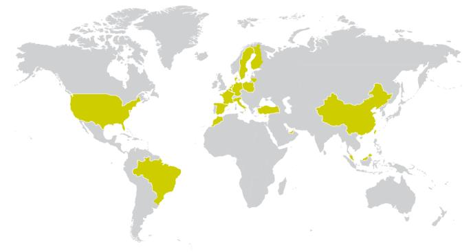 PROFIEL TKH GROUP Omzet 2011 1,1 miljard Omzetverdeling geografisch (in %) Aantal medewerkers (FTE) 4.
