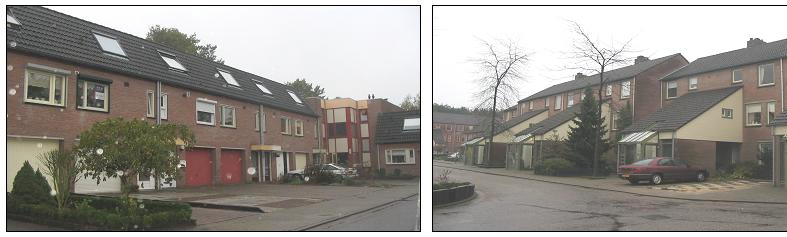 kerspad, Branderspad, Linneweverspad, noordelijk deel van de Spechtstraat, een deel van de Heidenendstraat en een groot gedeelte van de NAGRON-woningen zijn verschillende huurwoningen aanwezig.