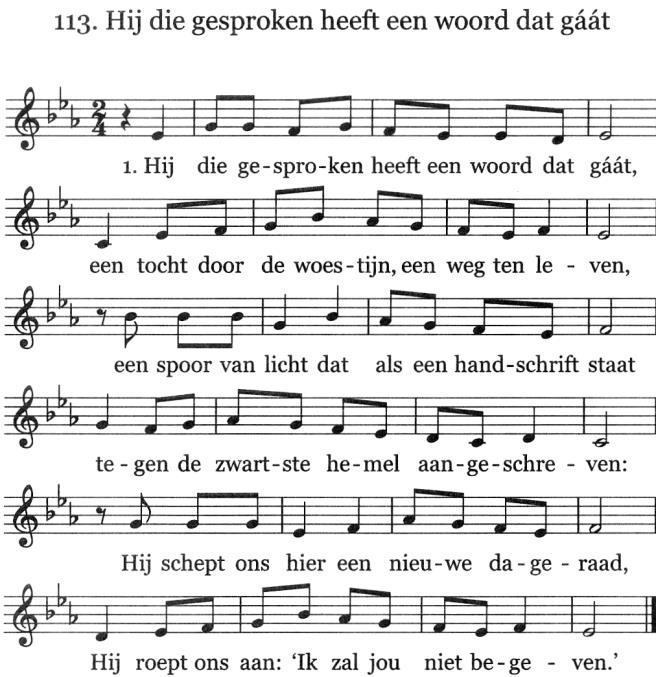 Overdenking Orgelspel Lied 362 (TT 113) 2.