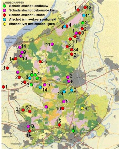 Relatie mast en wilde zwijnen Tussen wilde zwijnen en mast zitten allerlei relaties.