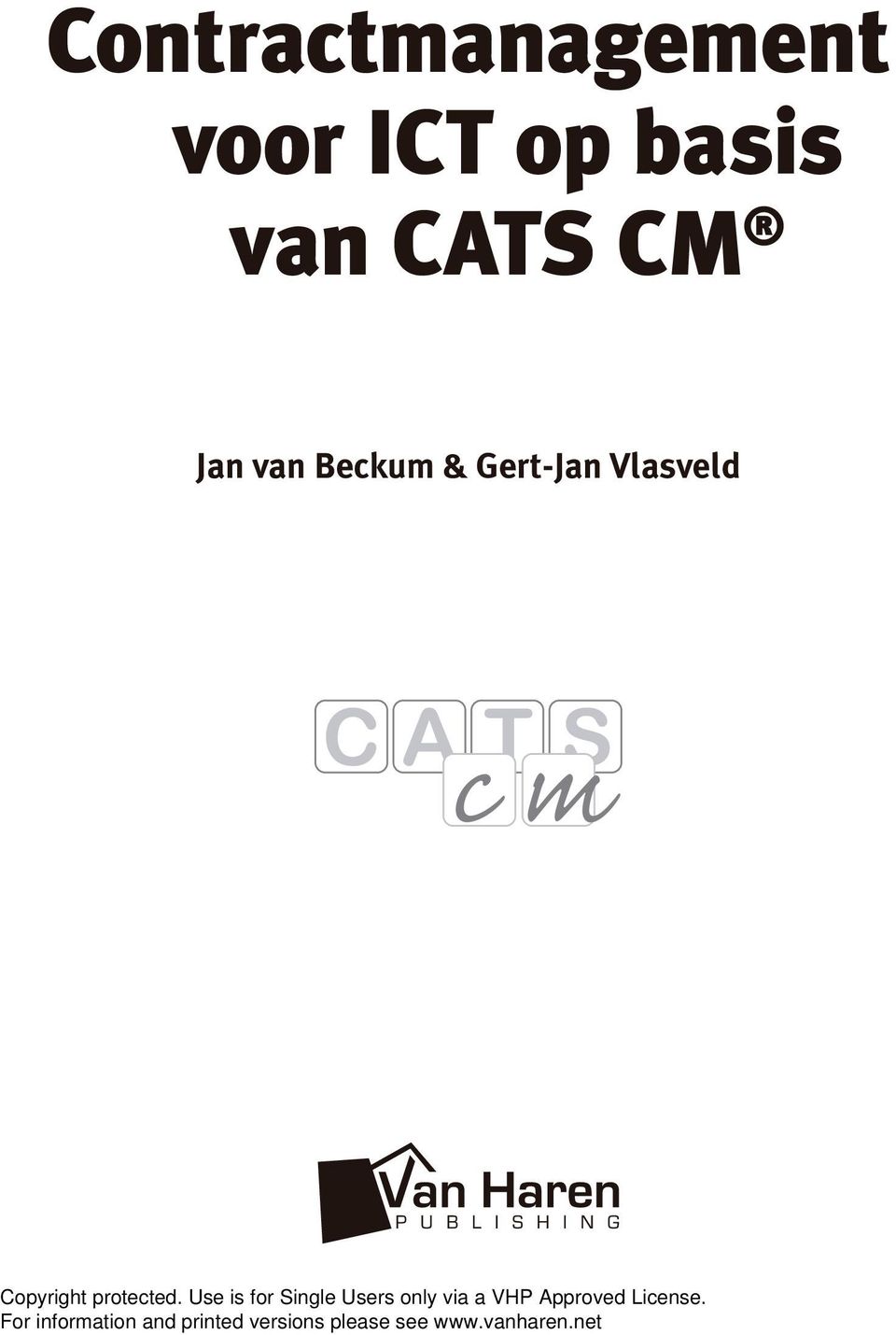 van CATS CM Jan van