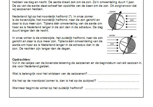 Werkblad groep 7-8 Het werkblad voor groep 7-8 wordt op de post gebruikt. Zorg voor voldoende kopieën zodat elk kind een eigen werkblad kan invullen. Er zijn potloden op de post.