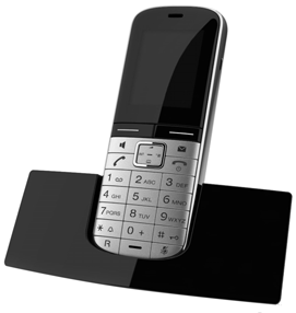 Accessoires Accessoires Gigaset-handsets U kunt van uw Gigaset een draadloze telefooncentrale maken: Gigaset-handset SL400 u Frame van metaal u Hoogwaardig toetsenbord met verlichting u 1,8
