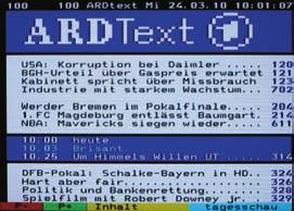 5.3 Teletekst Uw TV-toestel kan teletekst weergeven. Dit is echter uitsluitend mogelijk als het programma ook daadwerkelijk een teletekstsignaal meezendt.