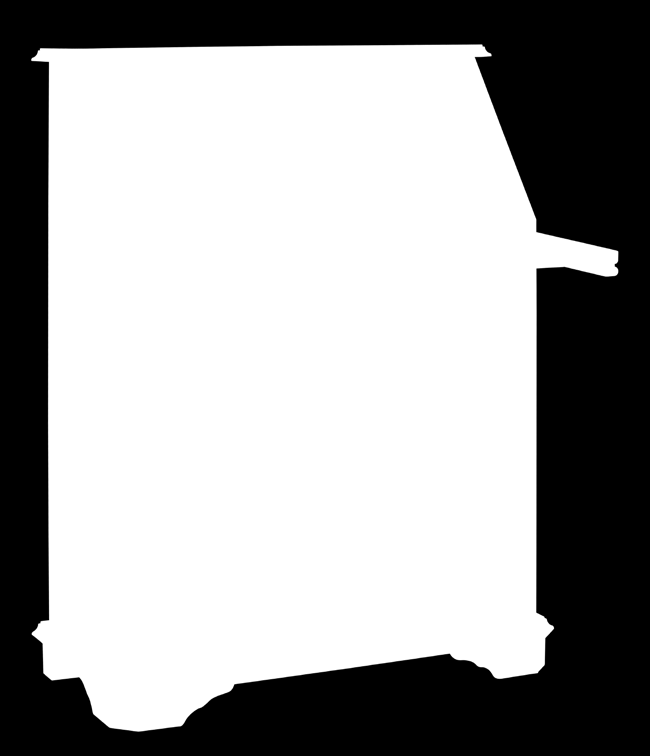 TV-meubel 894 77 x 48 x 69 cm (bxdxh) afgebeeld met greep 114 met inschuifdeur met opbergruimte
