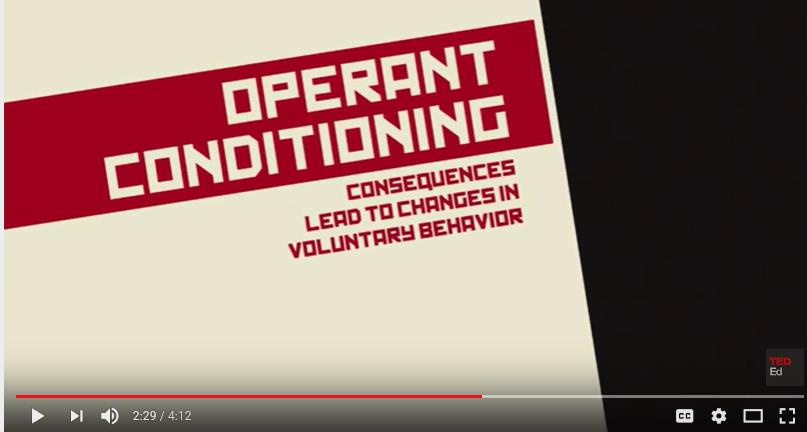Classical and Operant conditioning (operante