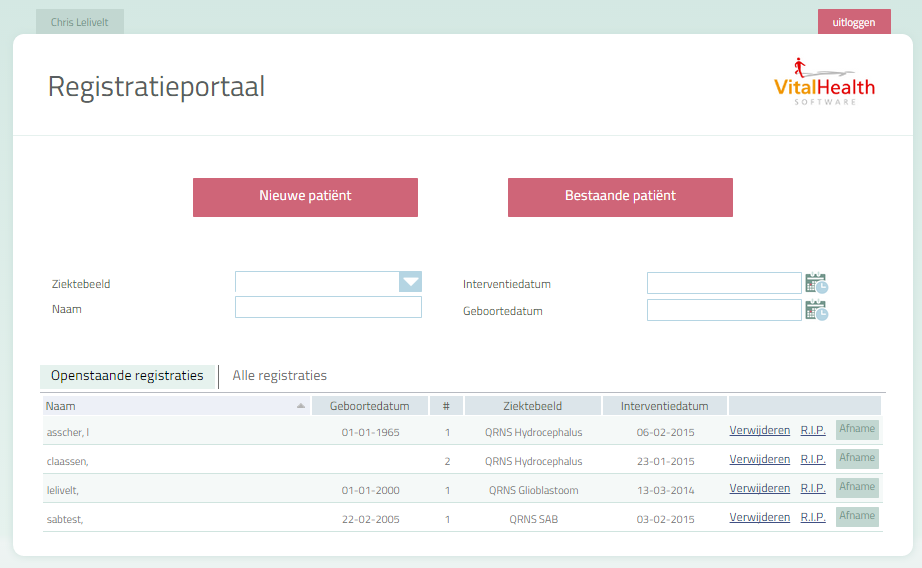 Handleiding gebruik Questmanager QRNS Aanmelden en inloggen Een account (voor een collega) aanvragen kan via de QRNS Servicedesk.