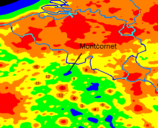 Een late Messiermarathon in de Thiérache Op donderdagavond 15 april 2004 trokken de MIRA-leden Tom Ameye en Tom Severs naar Montcornet in Frankrijk, 150 kilometer ten zuiden van Brussel.