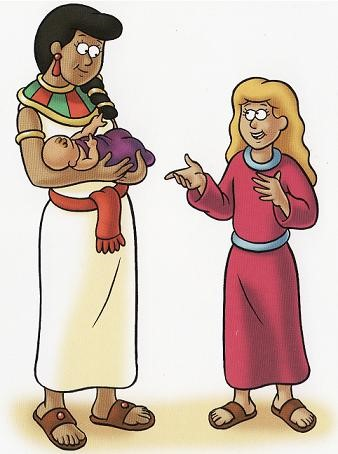 Wat was het antwoord van de dochter van farao op het voorstel van het meisje?