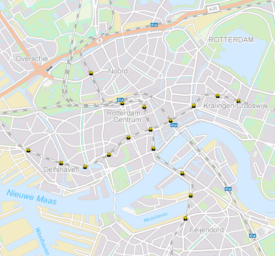 Ring van 9 wijken, focus op 3 1. Liskwartier 2. Oude Noorden 3. Nieuw-Crooswijk 4.