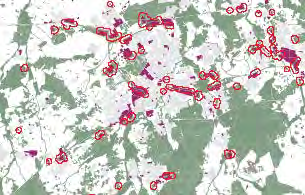 >500 locations in the Netherlands where business sites and natural areas are adjacent to each other >500 locations in the Netherlands