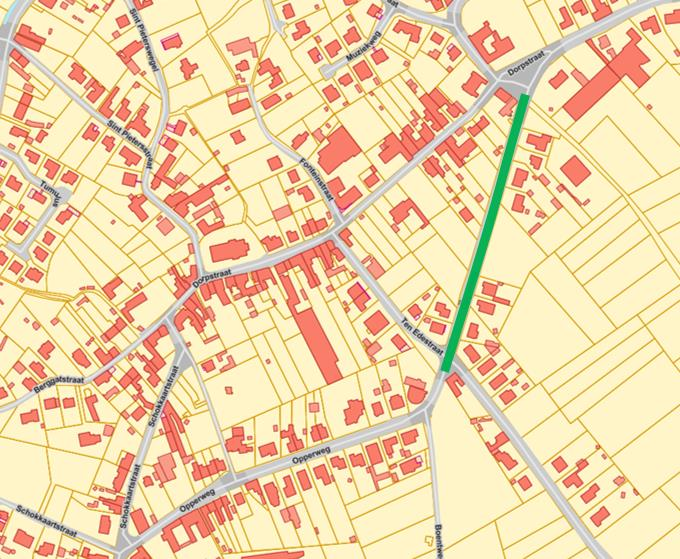 Fasering der werken FASE 1: Werken vanaf Ten Edestraat (incl. het kruispunt) tot de aansluiting met Grenadierslaan.