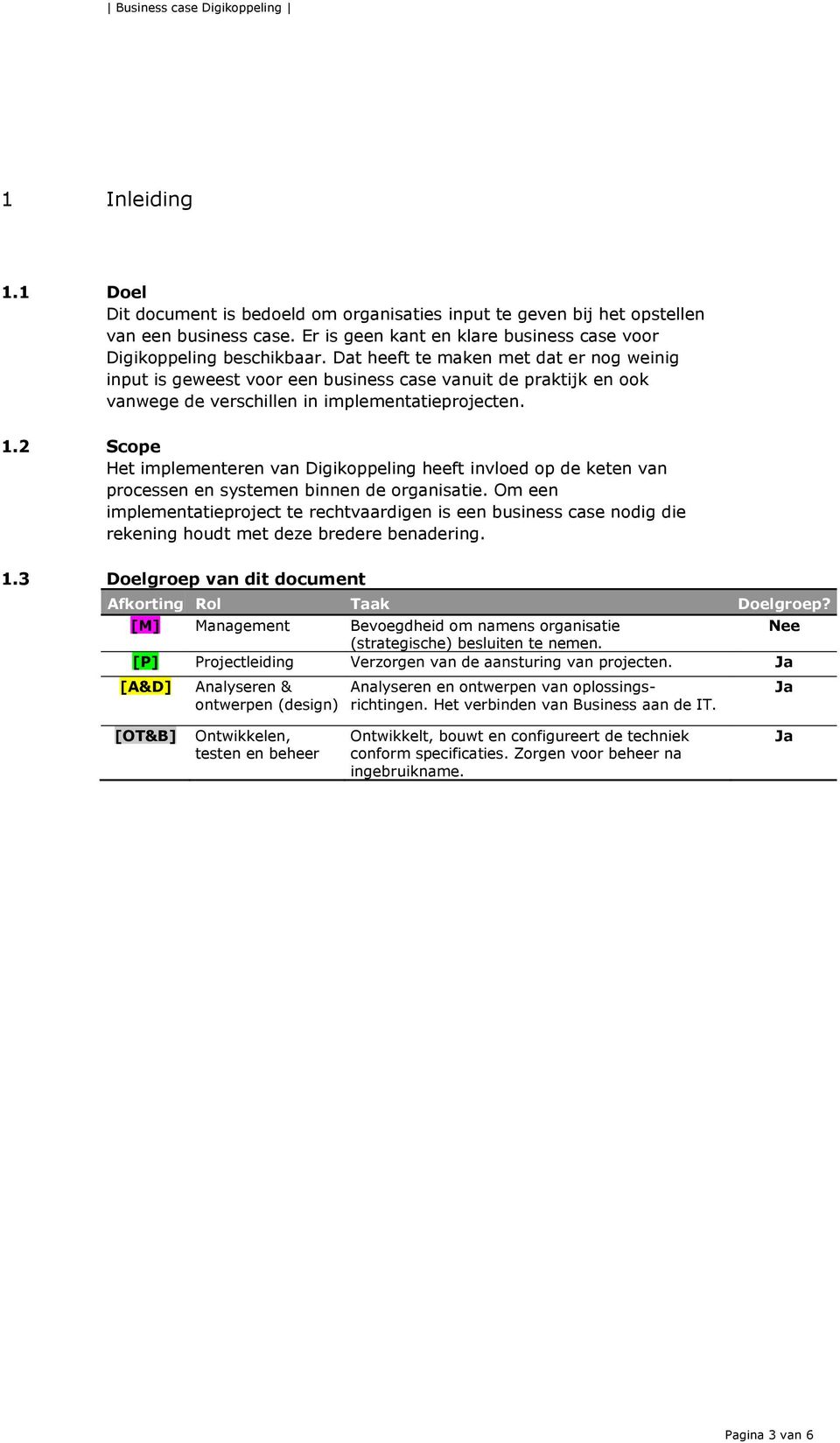 2 Scope Het implementeren van Digikoppeling heeft invloed op de keten van processen en systemen binnen de organisatie.