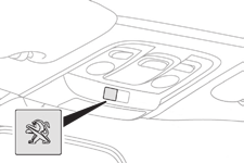 Audio en telematica Assistance-oproep Peugeot Connect Assistance Houd als u met uw auto bent gestrand deze toets langer dan 2 seconden ingedrukt om de oproep te versturen.