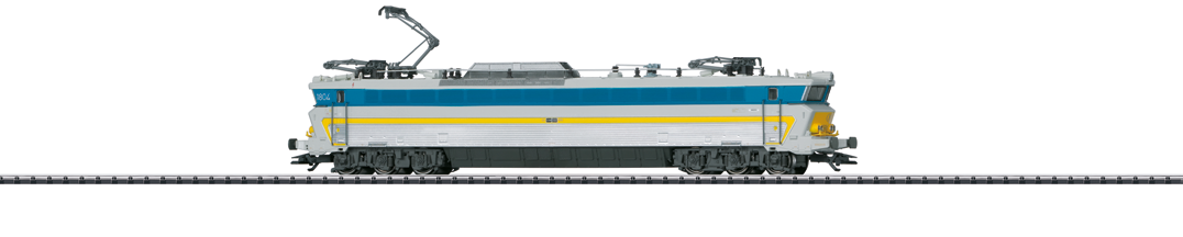 België e@!pzx1\ 22575 Elektrische locomotief serie 18 Voorbeeld: Sneltreinlocomotief serie 18 van de Nationale Maatschappij der Belgische Spoorwegen (NMBS).