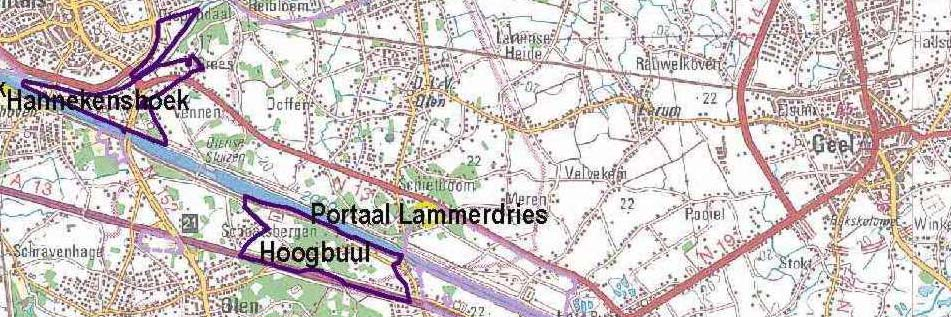 PORTAAL LAMMERDRIES Economisch Netwerk Albertkanaal Nieuw bedrijventerrein: ongeveer 5 ha RUP Definitief vastgesteld: 29 juni 2007