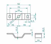 Railsysteem CEPRO RAILSYSTEEM AFSLUITSTUK Rail afsluitstuk. Geschikt voor rail 30x35 mm. 86.10.07 RAIL STOP Railstop met buffer. Geschikt voor rail 30x35 mm. 86.10.08 hoekwand drager Hoekwand drager geschikt voor bevestiging van railsteun of railkoppelsteun.