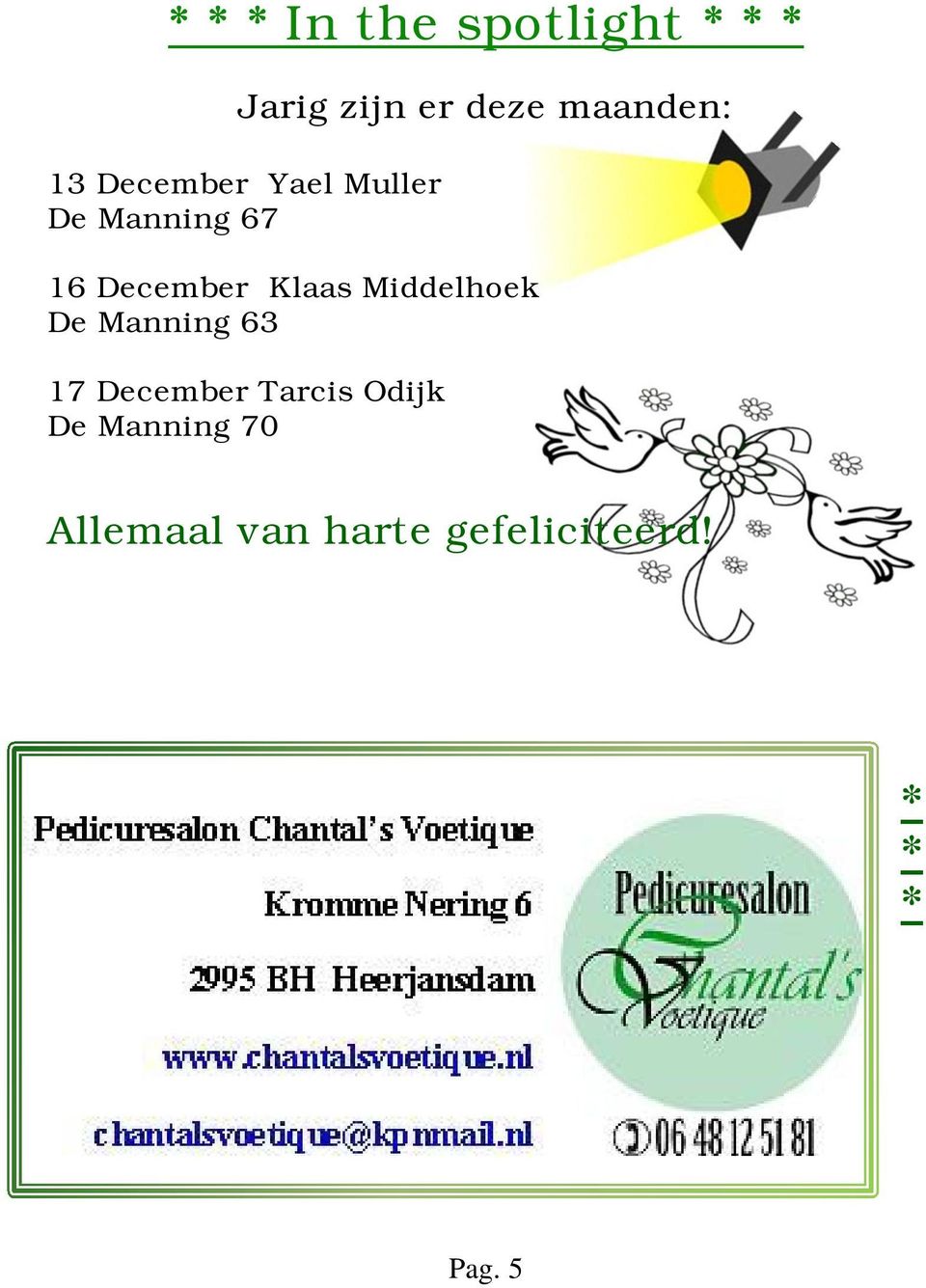 December Klaas Middelhoek De Manning 63 17 December