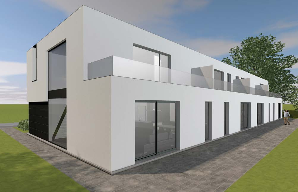 12 woningen - 3D van