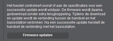 Je kunt nu je wijzigingen opslaan en keert hierna terug naar de pagina Verbindingen. Het kan zijn dat het account als status aangeeft aanmelding mislukt. Dit kan bij Gigaset toestellen even duren.