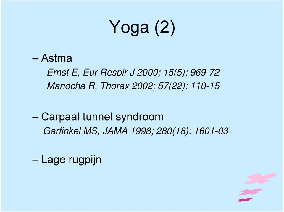 57(22): 110-15 Carpaal tunnel syndroom