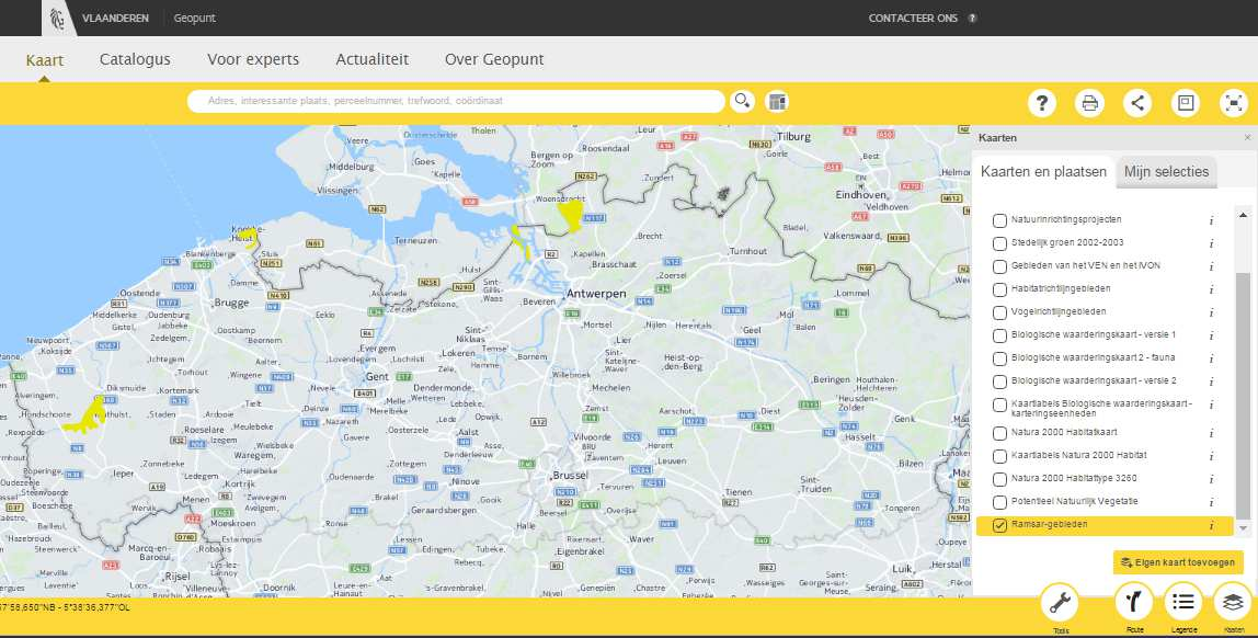 Ter Info: Ramsargebieden Ter info: Ramsargebieden Elk land engageert zich om in Ramsargebieden (wetlands) zo goed mogelijk voorkomende populaties van watervogels te