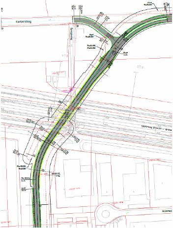 2.1.1. Nieuweweg-Noord Voor de uitwerking van de fietstunnel bij de Nieuweweg Noord naar een ontwerp op niveau Voorontwerp geldt de in Figuur 2 opgenomen variant als uitgangspunt: Figuur 2.